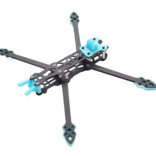 5 Inch Blue FPV Drone Frame Kit STM32F722 Flight Controller 50A 4in1 ESC HD System for Aggressive Freestyle FPV Racing Drones