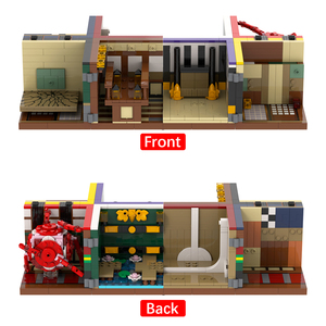 दानव स्लैब अनंत महल घर जो विभिन्न आकृतियों में बदल सकते हैं निर्माण ब्लॉक प्रमुख ब्रांडों के साथ संगत सेट - Product Image 3