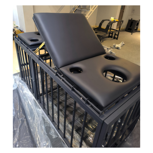 Cama Jaula Modelo Z3 Scarletsin, Muebles Eróticos BDSM, Cama Jaula de Encurral y Confinamiento para Hotel, Alojamiento, Habitación de Dominación y Juegos de Seducción - Product Image 1