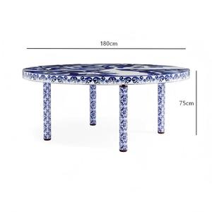 <span class=keywords><strong>Table</strong></span> à manger ronde de style italien, <span class=keywords><strong>table</strong></span> à manger en bois massif haut de gamme, <span class=keywords><strong>table</strong></span> à manger artistique créative de designer - Product Image 6