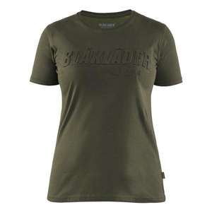 BLAKLADER - 343110424209XS Women's t-shirt 3D Forest <b>Night</b> - EAN 7330509911549 WORK T-SHIRTS AND POLO SHIRTS - Product Image 1