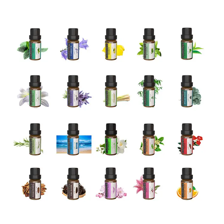 Difusor de Aroma personalizado de 10Ml, aceite esencial para el hogar, máquina difusora de aroma, juego de ambientador de coche para habitación de fragancia