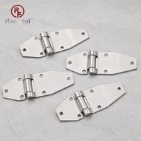 Charnière à sangle en acier au carbone galvanisé robuste personnalisée RF avec structure pivotante pour porte de camionnette, fourgonnette et quincaillerie d'armoire