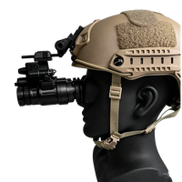 LNTV-AMB31G Thermal Fusion PVS14 Lensa Teropong Penglihatan Malam dengan Pengaturan Gain Manual dan Fitur Auto Shut-off, 14mm Exit Pupil, 25mm Eye Relief