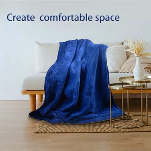 Winter Electric Warming Blanket Fleece <strong>Heated</strong> <strong>Throw</strong> <strong>for</strong> Body Warmer Hot <strong>Sale</strong> 110V LED Auto American Technics Power - Product Image 2