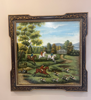 Tableau mural en bois peint à la main, motif animal guépard, cadre en cuivre, finition craquelée vintage, pour salon et hôtel, ensemble de décoration murale