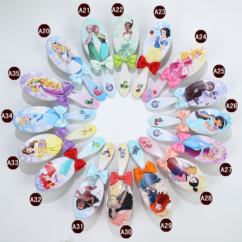 Детский мультяшный набор из русалки, Детская расческа