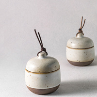 Bol en grès céramique de style japonais avec couvercle pour cuire à la vapeur la soupe aux œufs Décoration de la maison