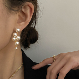 Boucles <span class=keywords><strong>d</strong></span>'oreilles en perles de <span class=keywords><strong>raisin</strong></span>, nouvelles boucles <span class=keywords><strong>d</strong></span>'oreilles pour femmes - Product Image 1