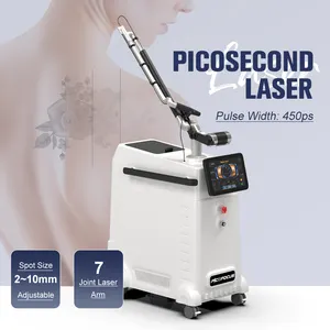 Nivel médico Picosegundo Láser Pico Láser Equipo de belleza Máquina de eliminación de tatuajes