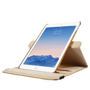 Vàng cho cá sấu kết cấu PU Leather Bìa trường hợp đối với <span class=keywords><strong>iPad</strong></span> không khí 2 360 độ ROTARY đứng Tablet Bìa - Product Image 6