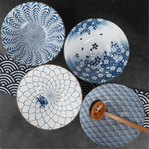 Japonés vajilla de cerámica de personalidad 7/8/9 pulgadas <span class=keywords><strong>ramen</strong></span> de sombrero cuencos para Fideos de <span class=keywords><strong>casa</strong></span> - Product Image 3