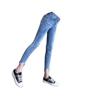 Wholesale lazer jeans For A Pull-On 