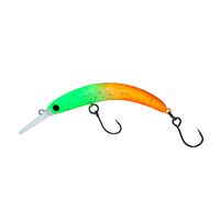 Leurre de pêche artificiel Minnow coulant 3g 55mm pour truite, perche, brochet, brochet noir, pêche au brochet