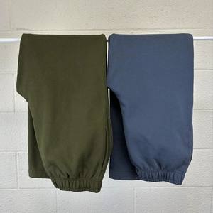 מכנסי טרנינג גברים בהתאמה אישית, גזרה ישרה, מותן בינוני, פתח רגליים פתוח, 100% כותנה, 400 גרם למ\\\"ר, ללא גומי בקרסול, יוניסקס - Product Image 3