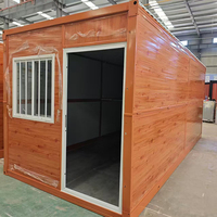Maison conteneur préfabriquée en acier extensible à deux étages, unité de logement modulaire à structure multicouche, villa renforcée à capacité de charge élevée