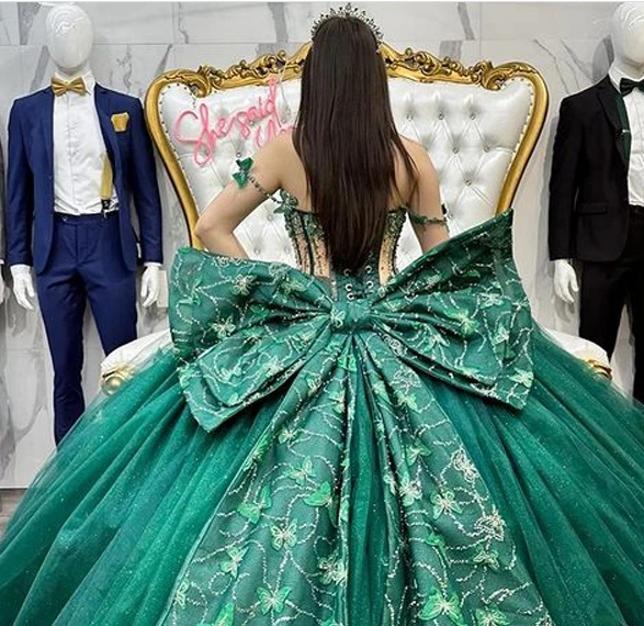 sachin and babi light blue dress Emerald Green Off The Shoulder Mermaid Prom Party Dress with Leg Slit Emerald / 8