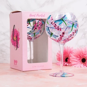 Marguerites peintes à la main, 1 unité, fleurs, en verre - Product Image 6