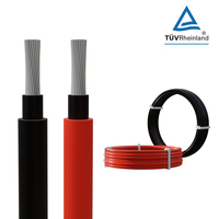 Fabricante al por mayor 62930 IEC 131 6mm2 1500VDC Cable solar para instalaciones solares