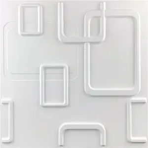UDK จีนขายส่งเป็นมิตรกับสิ่งแวดล้อมกันน้ําทาสี PVC วอลล์เปเปอร์ติดตั้งง่ายภายในผนัง 3D Board