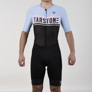 Tarstone Léger À Manches Courtes Vélo De Route Porter <span class=keywords><strong>Pro</strong></span> Team Nouveau Style <span class=keywords><strong>Combinaison</strong></span> De Peau De Cyclisme - Product Image 4