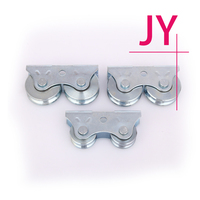 Support universel pour porte coulissante, robuste, turquie, modèle personnalisé, Double roulements, deux roues, Support de porte, roulette