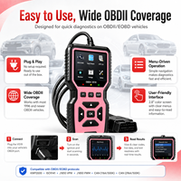Escáner de Diagnóstico Automotriz OBD2 V519, Lector de Códigos de Error del Motor, Herramienta de Borrado de DTC, Transmisión de Datos en Tiempo Real, Probador de Escaneo Automático para Reparación de Automóviles