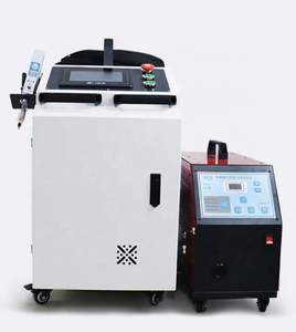 Machine de découpe laser à fibre portable Genshine 1500w 2000w 3000w, prix avec fonction 3 en 1 de soudage, nettoyage et découpe au laser - Product Image 1