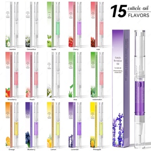 JTING Stock – Nouveau stylo d'huile hydratante pour cuticules, 15 saveurs, pour le soin des ongles, tube d'huile pour cuticules, personnalisable avec logo OEM, marque privée - Product Image 4