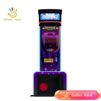 Machine de jeu d'arcade électronique de boxe à monnayeur Golden Hand Hit Kick 2 Sport Game Punch Machine, version japonaise et espagnole, 110/220V
