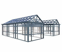 Alliage d'aluminium Type chinois Fabricants de salons de soleil mobiles européens Ombrage Isolation thermique Salle de verre Terrasse Auvent Fenêtre