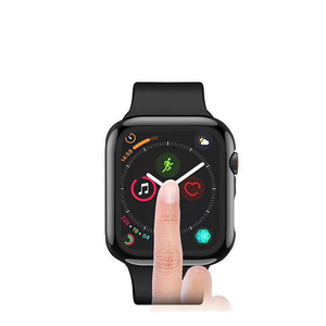 Coque de protection d'écran en <span class=keywords><strong>verre</strong></span> <span class=keywords><strong>trempé</strong></span> 2in1 3D Full Cover pour <span class=keywords><strong>Apple</strong></span> <span class=keywords><strong>Watch</strong></span> 3 4 5 <span class=keywords><strong>6</strong></span> 7 8 9 38mm 41mm 42mm <span class=keywords><strong>40mm</strong></span> 44mm 45mm 49mm - Product Image 4