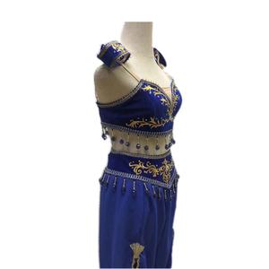 Bayadere dans kostümleri kadınlar özelleştirilmiş arapça stil hint göbek kostümleri çocuk profesyonel dans göbek kostümleri - Product Image 3