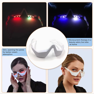 Masajeador de relajación de ojos inalámbrico recargable por <span class=keywords><strong>USB</strong></span>, puntos de presión 3D, masaje, máscara para dormir, eliminador de arrugas para oficina o viajes - Product Image 6