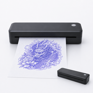 Impresora Portátil de Plantillas de Tatuajes Térmica A4, Impresora Inalámbrica sin Tinta para Transferencia de Tatuajes para Artistas y Estudios de Tatuajes - Product Image 5