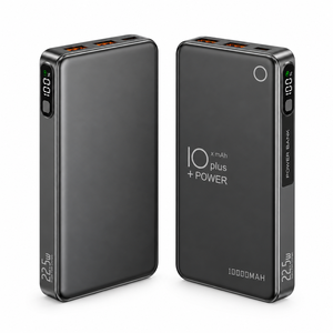 พาวเวอร์<span class=keywords><strong>แบ</strong></span>งค์แบบพกพา ความจุ 10000mAh <span class=keywords><strong>ชาร์จ</strong></span>เร็ว 22.5W พร้อมหน้าจอ LED แสดงผล<span class=keywords><strong>แบ</strong></span>บดิจิตอล ช่องเสียบ USB-C สำหรับ<span class=keywords><strong>ชาร์จ</strong></span><span class=keywords><strong>เข้า</strong></span>และออก  ช่องเสียบ USB-A คู่ ขายส่ง - Product Image 1