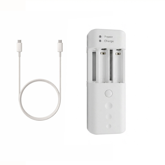 Universal Battery Charger Multi-Functional USB Charger for Li-ion Batteries Portable Smart Battery Charger with LED Indicator