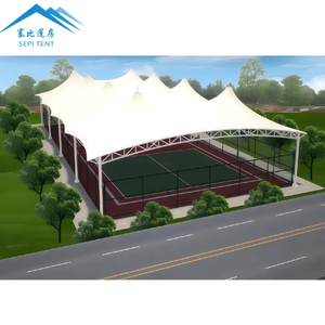 Pvdf PTFE bóng đá không thấm nước sân tennis thể thao tòa Lều mái căng màng cấu trúc cho sân vận động ngoài trời mái - Product Image 2