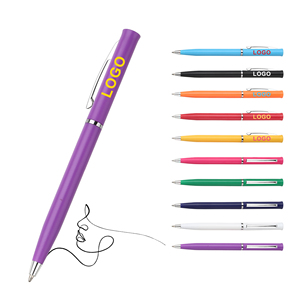 Hotel Stationery Novelty Twist ABS Plastic Ballpoint <b>Pen</b> Promotional Customized Logo Printed Advertising Writing Smooth for Gift - Product Image 1