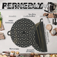 Tapis de cuisson multi-usages en silicone Beite, écologique, antiadhésif et résistant à la chaleur pour four à micro-ondes, cuisinière à induction et outils de pâtisserie