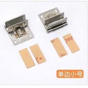 บานพับประตูตู้กระจก สแตนเลสแบบฝัง 90 องศา สำหรับประตูกระจกไร้กรอบ - Product Image 4