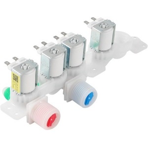 Válvula de entrada de agua DC97-15459Q 12V para lavadora Samsung, pieza de plástico de fácil instalación - Product Image 2