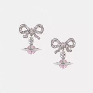 Collana da Donna con Fiocco in Tungsteno Elettroplaccato di Qualità Superiore, Pendente a Sfera Rosa Blu con Pianeta Terra, Ispirata all'Imperatrice Cixi - Product Image 5