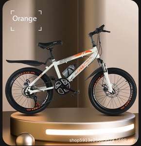 Bicicletta da Montagna <span class=keywords><strong>per</strong></span> Bambini Robusta e Confortevole, Multivelocità, Forcella Anteriore, Unisex, <span class=keywords><strong>Bici</strong></span> a Due Ruote <span class=keywords><strong>per</strong></span> Ragazzi e Ragazze, <span class=keywords><strong>per</strong></span> Attività all'Aperto e Fuoristrada - Product Image 2