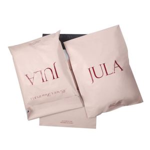 Bolsa de Correo Impermeable de Alta Calidad al por Mayor, Impresión de Logotipo Personalizado, Bolsa de Envío Biodegradable Rosa para Embalaje de Regalos - Product Image 1