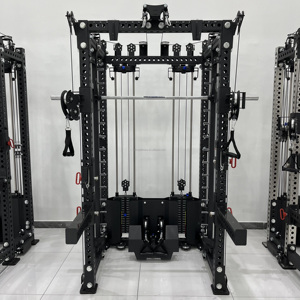 Equipo de Gimnasio Multifuncional Unisex Personalizado con Power Rack, Cable Crossover, Máquina Smith y Ejercicios para Espalda - Product Image 2