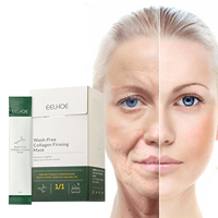 Amazon Hot Koop Eelhoe Koreaanse Collageen Verstevigende Slaapmasker Voor Vrouwen Diepe Reiniging Anti Aging Hydraterende Gezichtsmasker