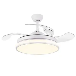 Professional Fan Manufacturer Supply Low Ceiling Design Living Room 42" Invisible Ceiling Fan