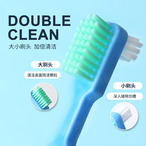 Cepillos Dentales de Doble Cara para Retenedores de Ortodoncia, Cerdas Grandes, Medianas y Suaves, Diseñados Clínicamente para Brackets Invisibles - Product Image 3