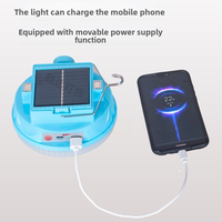 Longue durée de vie de la batterie 200W 300W 400W Portable solaire LED Camping lumière multifonctionnelle extérieure pour les pannes randonnée charge d'urgence